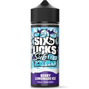 Six Licks Sub Zero E-liquid 100ml